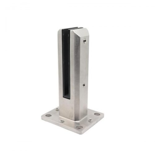 Adjustable Square Base Mount Glass Spigot