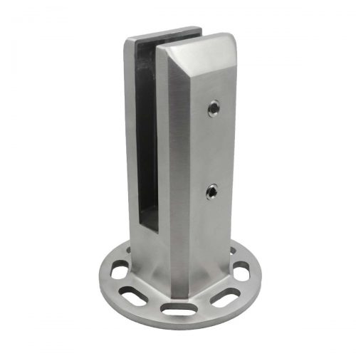 Hollow Square Glass Spigot With Base Mount