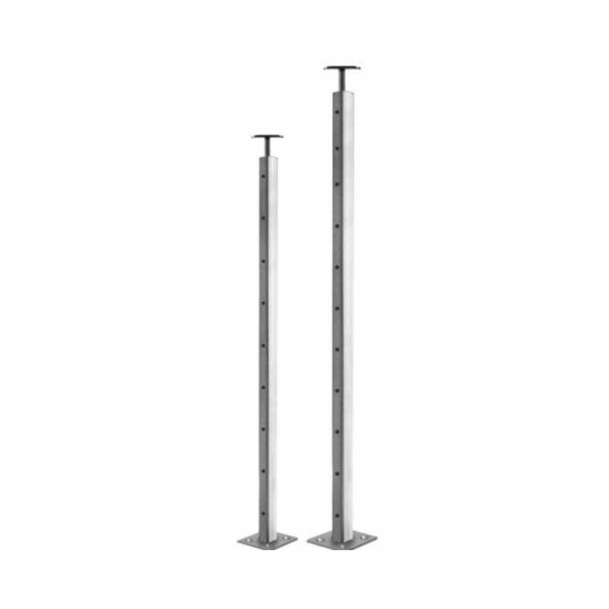 Stainless Steel Square Post With Wire