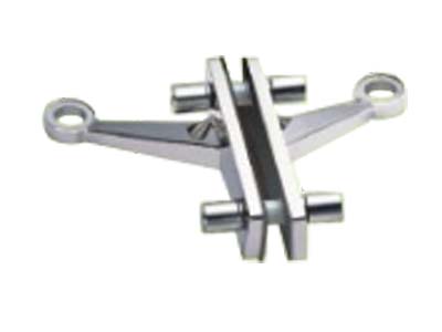 K type spider fitting, 2 front arms