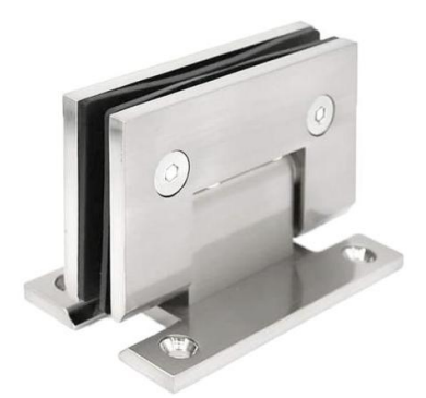 90 Degree Glass To Wall Hinge