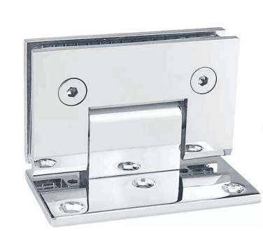 Glass To Wall Hinge With Offset Back Plate