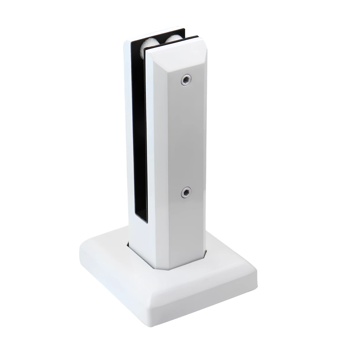 Adjustable Square Base Mount Glass Spigot