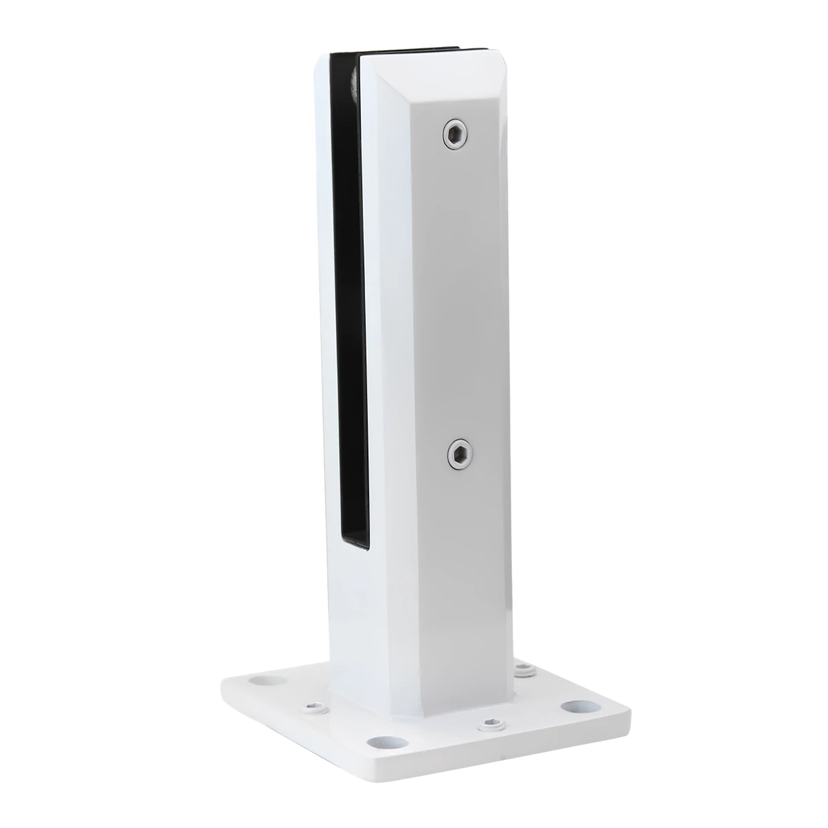 Adjustable Square Base Mount Glass Spigot