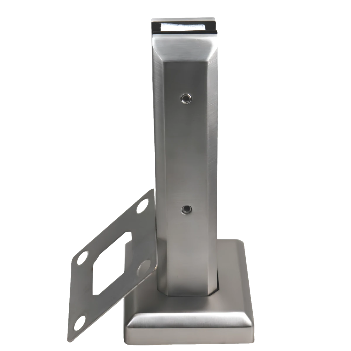 Adjustable Square Base Mount Glass Spigot