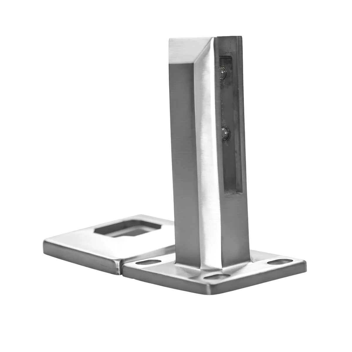 Adjustable Square Base Mount Glass Spigot