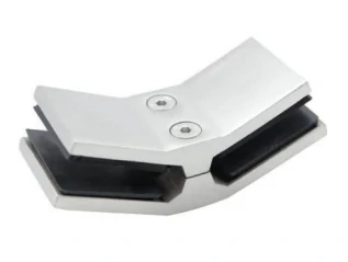 Heavier 135 Degree Glass To Glass Corner Bracket