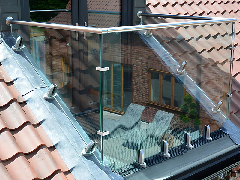 Application of Oval Base Mount Glass Spigot