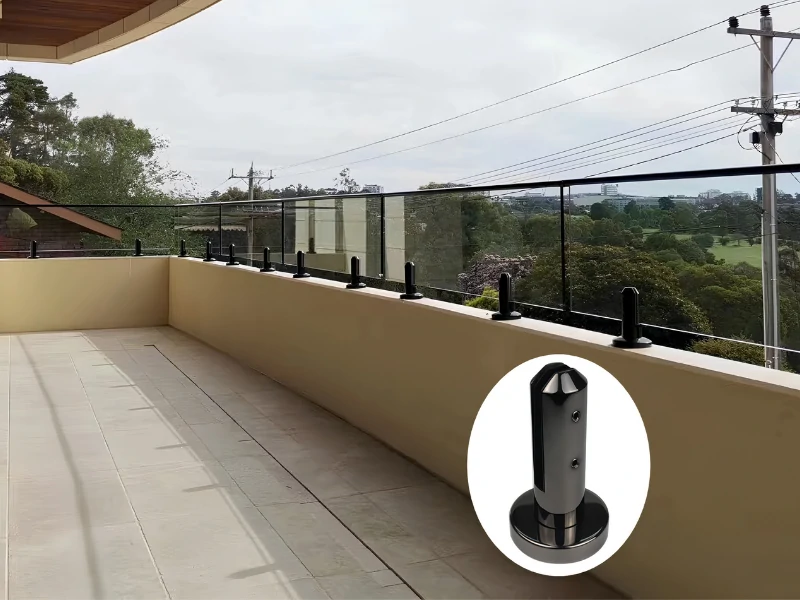 Use in Round Base Mount Glass Spigot