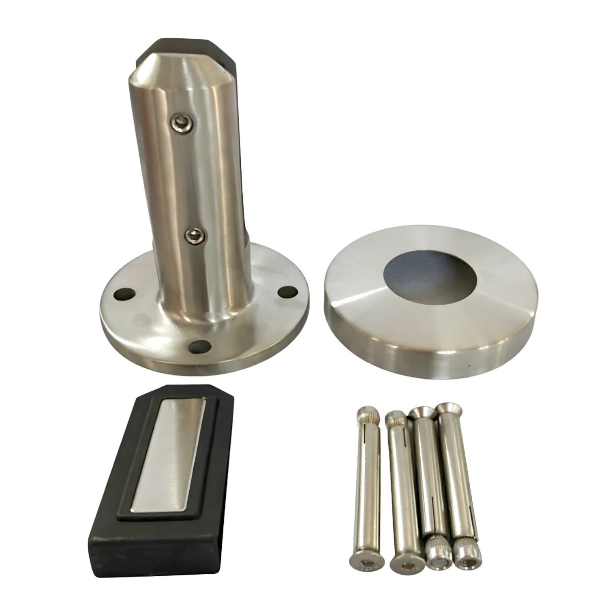 Bigger Round Base Mount Glass Spigot