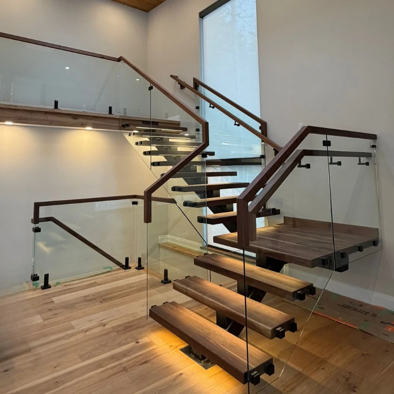 Application of Tilt glass & level adjustable oval base plated glass spigot