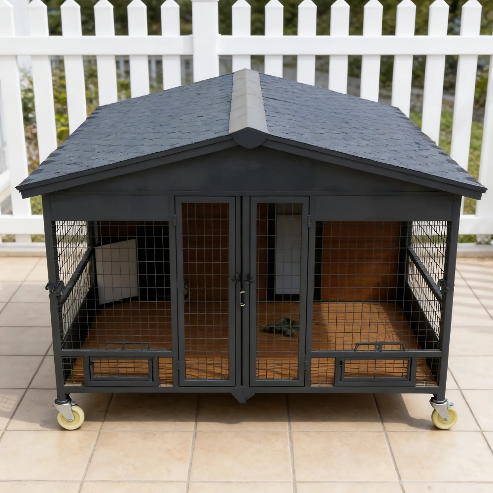 Forest Cabin with Double-Pitched Roof, Double-Compartment