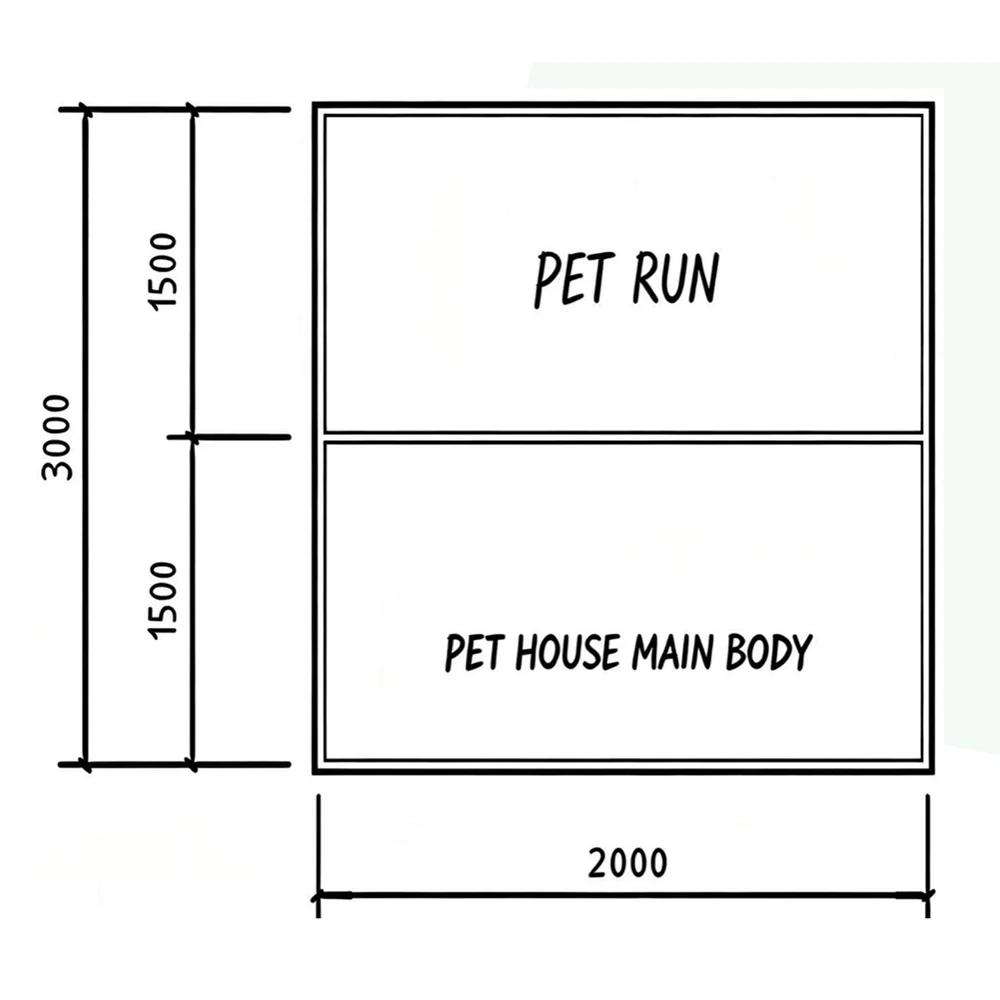Premium Pet Villa-Medium Size