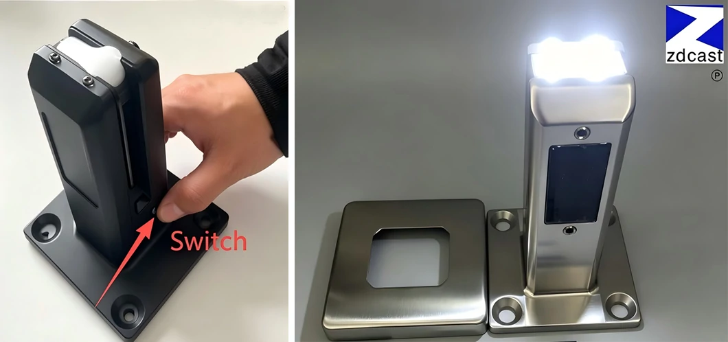 Solar-Powered LED Illuminated Glass  Spigot