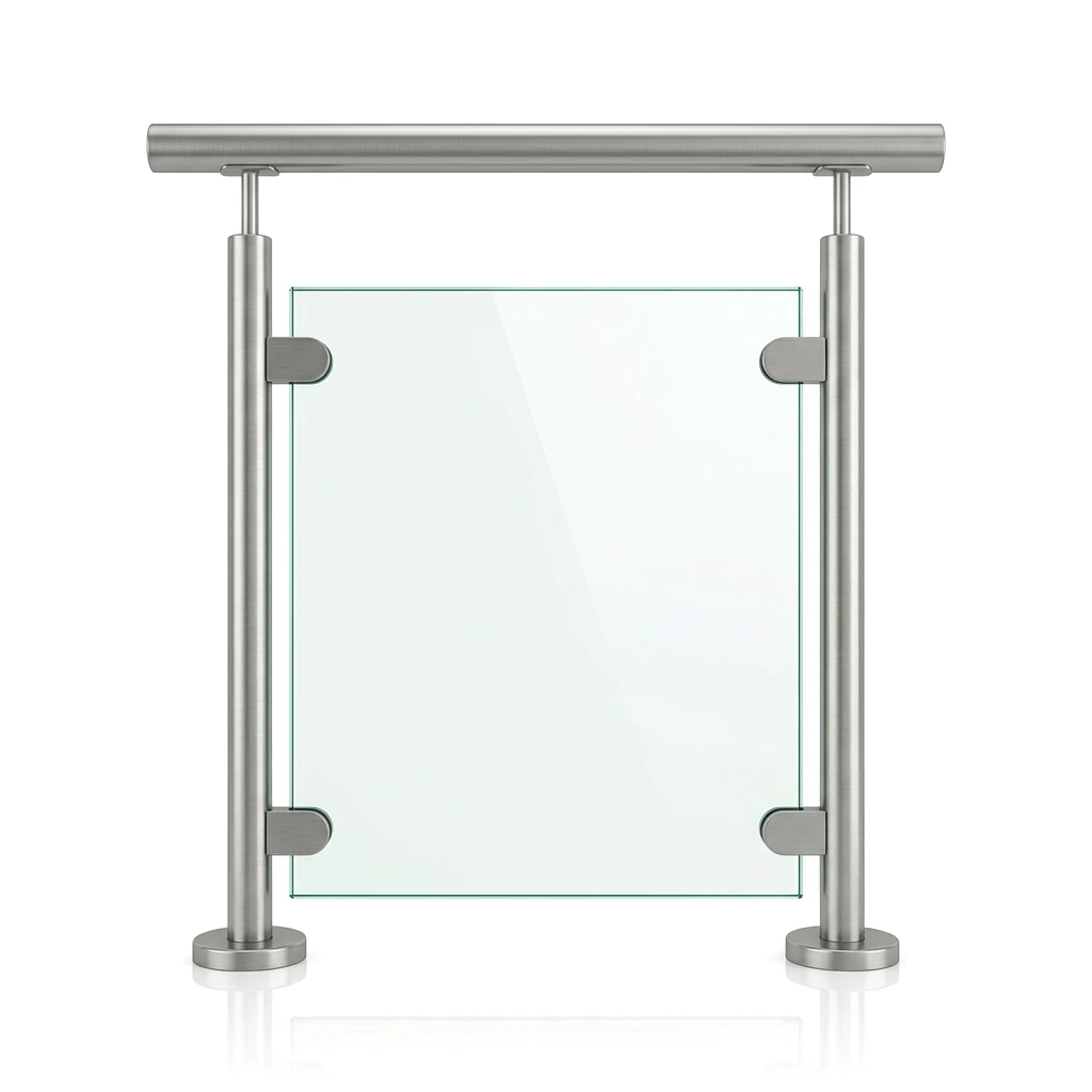 Glass Panel for Post Railing